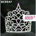 Tiaras de concours de cristal